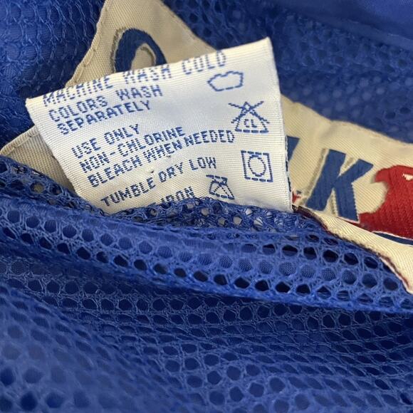 VTG 80s Sydney University Blue Windbreaker Coach Athlete Jacket Australia Men M - Picture 15 of 15